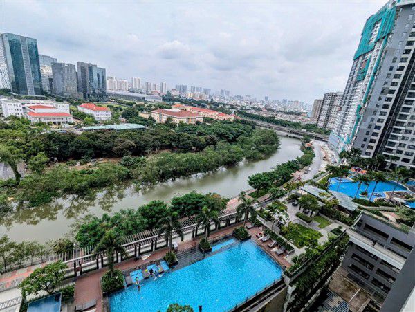 Cho thuê căn hộ đẹp The View quận 7, 3 phòng ngủ, view sông Cả Cấm