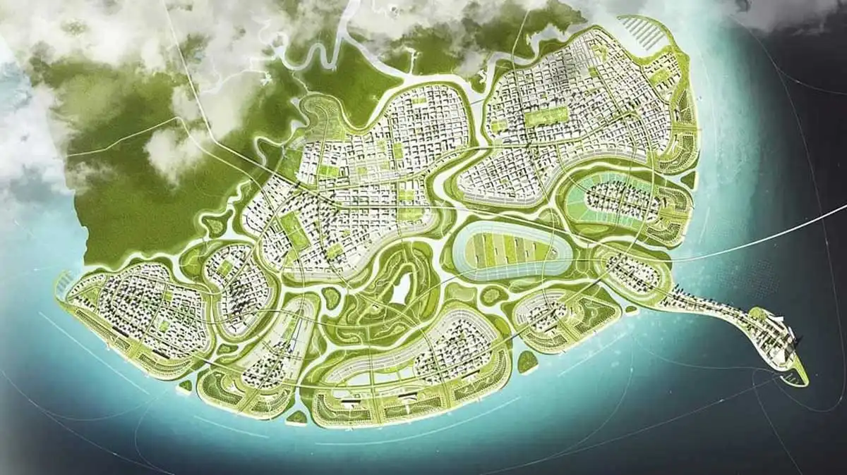Hình ảnh tổng thể Vinhomes Cần Giờ