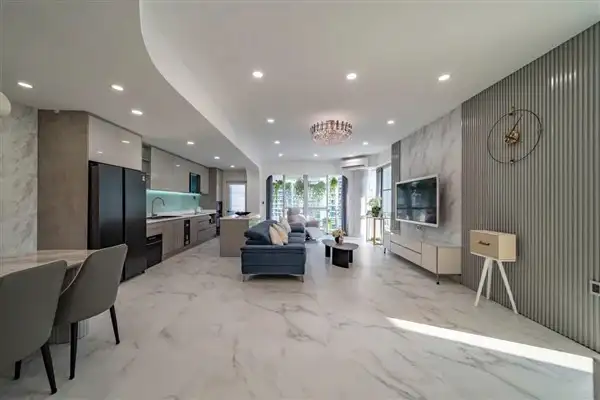 Thuê Riverpark Residence 134m² 3PN Mới 100%, View Hồ Bơi